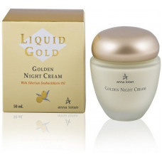 ANNA LOTAN Liquid Gold Golden Night Cream 50ml