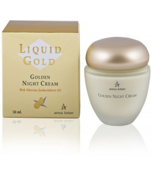 ANNA LOTAN Liquid Gold Golden Night Cream 50ml